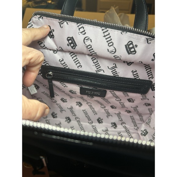 Christmas Gift NWT Y2K Juicy Couture Black Velour Obsession...